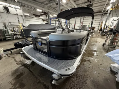 Another view of 2026 PREMIER SUNSCAPE 220 RF 115HP BUNK TRAILER for sale in Fargo, ND at McLaughlin's RV and Marine - Fargo