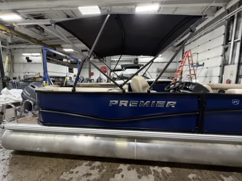 More photos of 2026 PREMIER SUNSCAPE 220 RF 90HP BUNK TRAILER at McLaughlin's RV and Marine - Fargo, ND