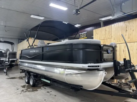 Photos of 2026 PREMIER SUNSCAPE 220 RL PTX TRIPLE 200HP BUNK TRAILER for sale in Fargo, ND at McLaughlin's RV and Marine - Fargo