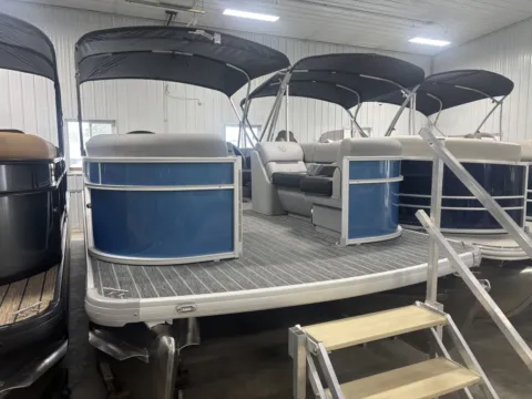 Another view of 2026 GODFREY SWEETWATER EXPERIENCE 2286 SBX 115HP BUNK TRAILER for sale in Fargo, ND at McLaughlin's RV and Marine - Fargo