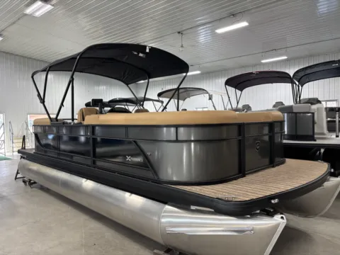 Photos of 2026 GODFREY SWEETWATER EXPERIENCE 2286 SBX 115HP BUNK TRAILER for sale in Fargo, ND at McLaughlin's RV and Marine - Fargo