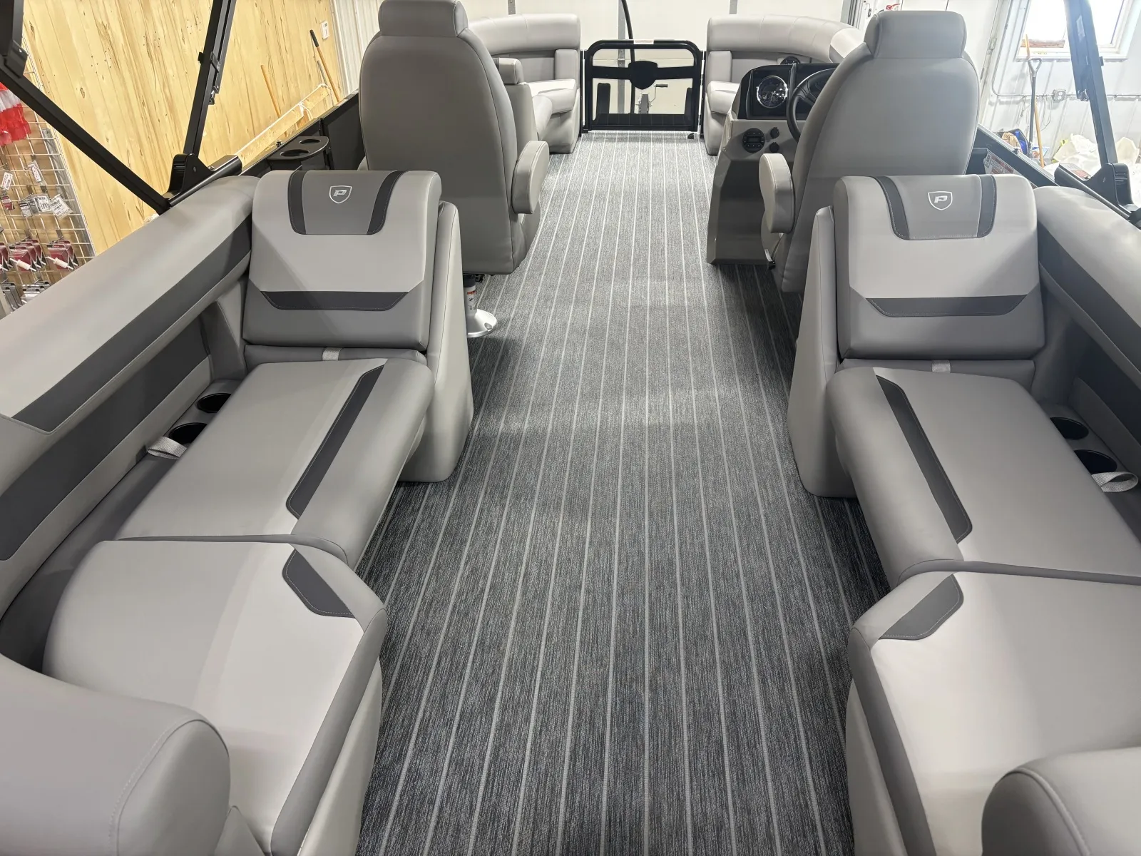 Gray 2026 PREMIER SUNSCAPE 220 RF 115HP BUNK TRAILER for sale in Fargo, ND