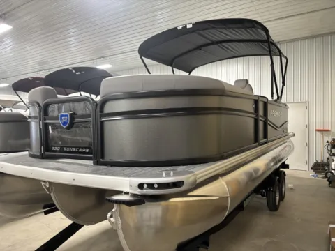 More photos of 2026 PREMIER SUNSCAPE 220 RF PTX TRIPLE 200HP BUNK TRAILER at McLaughlin's RV and Marine - Fargo, ND