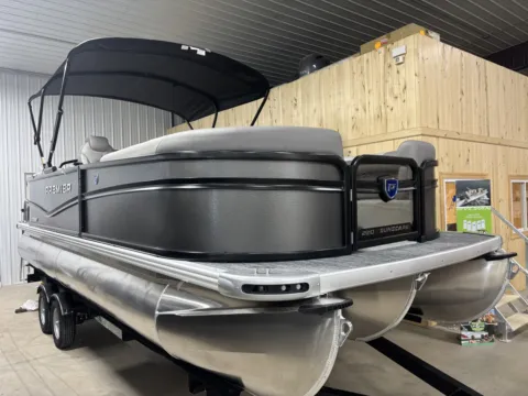 Another view of 2026 PREMIER SUNSCAPE 220 RF PTX TRIPLE 200HP BUNK TRAILER for sale in Detroit Lakes, MN at McLaughlin's RV & Marine - Detroit Lakes