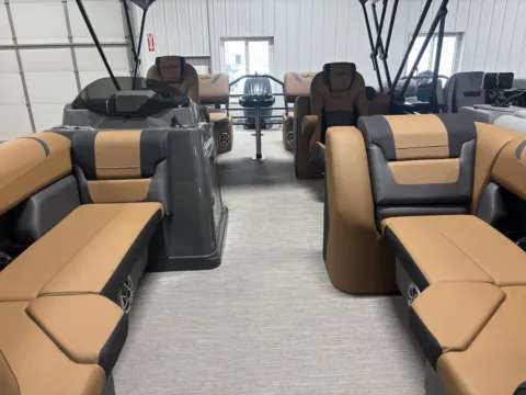 More photos of 2026 SUNCHASER ECLIPSE 23 LR DH 150HP BUNK TRAILER at McLaughlin's RV and Marine - Fargo, ND