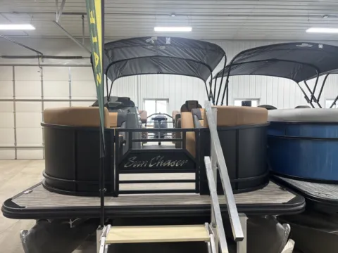 Another view of 2026 SUNCHASER ECLIPSE 23 LR DH 150HP BUNK TRAILER for sale in Fargo, ND at McLaughlin's RV and Marine - Fargo