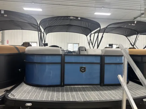 Photos of 2026 GODFREY SWEETWATER EXPERIENCE 2286 SBX 150HP BUNK TRAILER for sale in Fargo, ND at McLaughlin's RV and Marine - Fargo