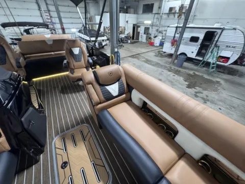 More photos of 2026 PREMIER INTRIGUE 250 RLO PTX TRIPLE 300HP BUNK TRAILER at McLaughlin's RV and Marine - Fargo, ND