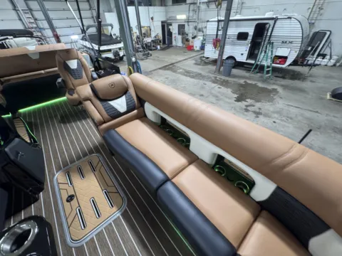 More photos of 2026 PREMIER INTRIGUE 250 RLO PTX TRIPLE 300HP BUNK TRAILER at McLaughlin's RV and Marine - Fargo, ND