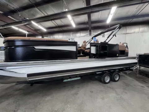 Another view of 2026 PREMIER INTRIGUE 250 RLO PTX TRIPLE 300HP BUNK TRAILER for sale in Fargo, ND at McLaughlin's RV and Marine - Fargo