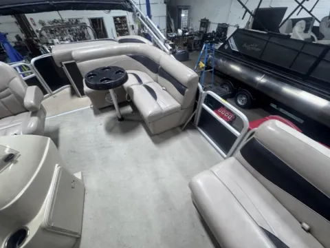 More photos of 2014 SWEETWATER PONTOON 2086 BOW FISH 50HP BUNK TRAILER at McLaughlin's RV and Marine - Fargo, ND