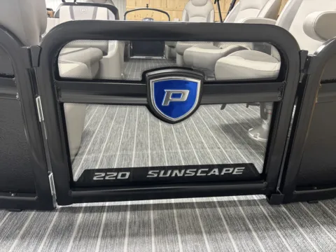 Another view of 2026 PREMIER SUNSCAPE 220 RF 150HP BUNK TRAILER for sale in Fargo, ND at McLaughlin's RV and Marine - Fargo