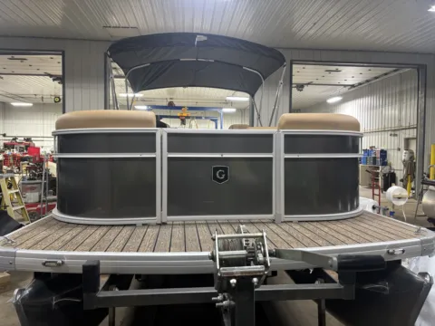 Another view of 2026 GODFREY SWEETWATER EXPERIENCE 2286 SBX 115HP BUNK TRAILER for sale in Fargo, ND at McLaughlin's RV and Marine - Fargo