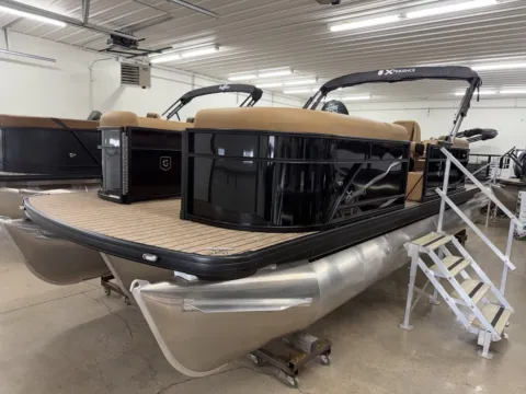 Another view of 2026 GODFREY SWEETWATER EXPERIENCE 2286 SBX TRIPLE 200HP BUNK TRAILER for sale in Fargo, ND at McLaughlin's RV and Marine - Fargo