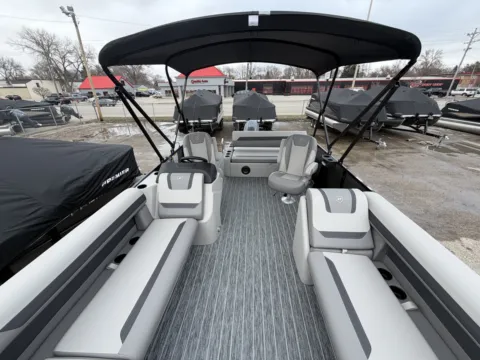 Gray 2026 PREMIER SUNSCAPE 200 RL 90HP BUNK TRAILER for sale in Fargo, ND
