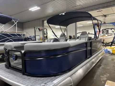 Another view of 2026 PREMIER SUNSCAPE 220 RF 150HP BUNK TRAILER for sale in Fargo, ND at McLaughlin's RV and Marine - Fargo