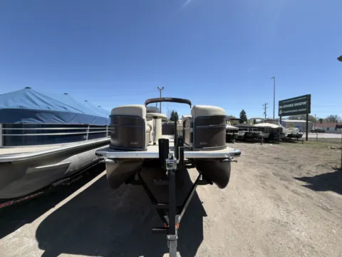 Another view of 2018 PREMIER SUNSATION 230 RF 140HP BUNK TRAILER for sale in Fargo, ND at McLaughlin's RV and Marine - Fargo