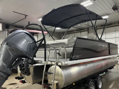 More photos of 2026 PREMIER SUNSCAPE 220 RL PTX TRIPLE 200HP BUNK TRAILER at McLaughlin's RV and Marine - Fargo, ND