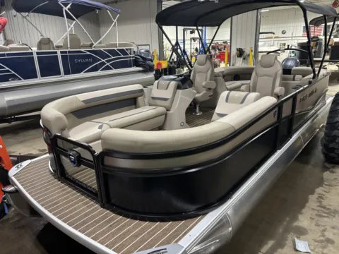 Black 2026 PREMIER SUNSCAPE 220 RF 150HP LEGS BUNK TRAILER for sale in Detroit Lakes, MN