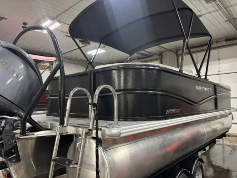 More photos of 2026 PREMIER SUNSCAPE 220 RF PTX TRIPLE 200HP BUNK TRAILER at McLaughlin's RV and Marine - Fargo, ND