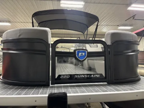 Another view of 2026 PREMIER SUNSCAPE 220 RF PTX TRIPLE 200HP BUNK TRAILER for sale in Fargo, ND at McLaughlin's RV and Marine - Fargo