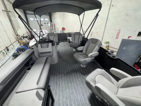 Photos of 2026 PREMIER SUNSCAPE 200 RF 90HP BUNK TRAILER for sale in Fargo, ND at McLaughlin's RV and Marine - Fargo