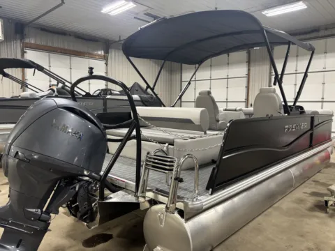 Black 2026 PREMIER SUNSCAPE 220 RL 150HP BUNK TRAILER for sale in Fargo, ND