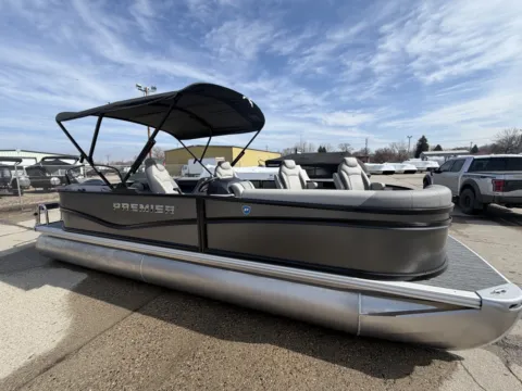 Photos of 2026 PREMIER SUNSCAPE 220 RF 115HP BUNK TRAILER for sale in Fargo, ND at McLaughlin's RV and Marine - Fargo