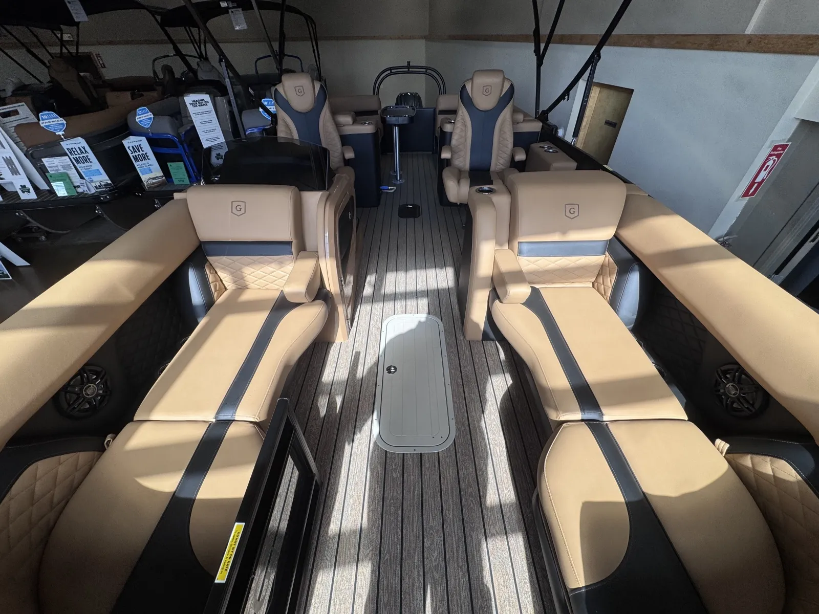 Black 2026 GODFREY MONACO 235 SBC TRIPLE 200HP BUNK TRAILER for sale in Fargo, ND