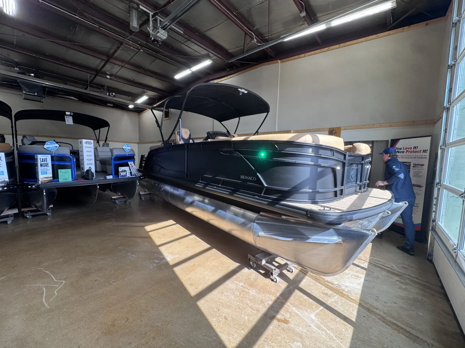 Black 2026 GODFREY MONACO 235 SBC TRIPLE 200HP BUNK TRAILER for sale in Fargo, ND