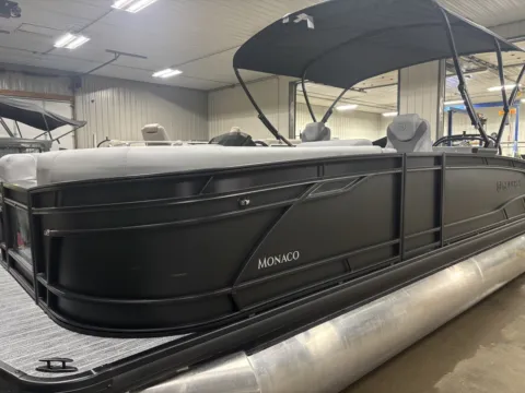 Black 2026 GODFREY MONACO 235 SFLC 150HP BUNK TRAILER for sale in Fargo, ND