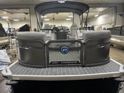 Another view of 2026 PREMIER SUNSCAPE 220 RF 115HP BUNK TRAILER for sale in Fargo, ND at McLaughlin's RV and Marine - Fargo