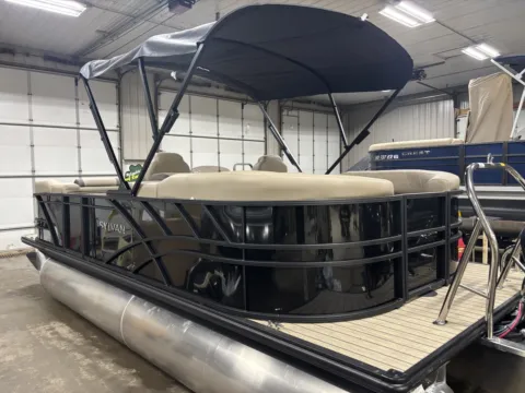 More photos of 2026 SYLVAN MIRAGE 822 LZ 115HP BUNK TRAILER at McLaughlin's RV and Marine - Fargo, ND