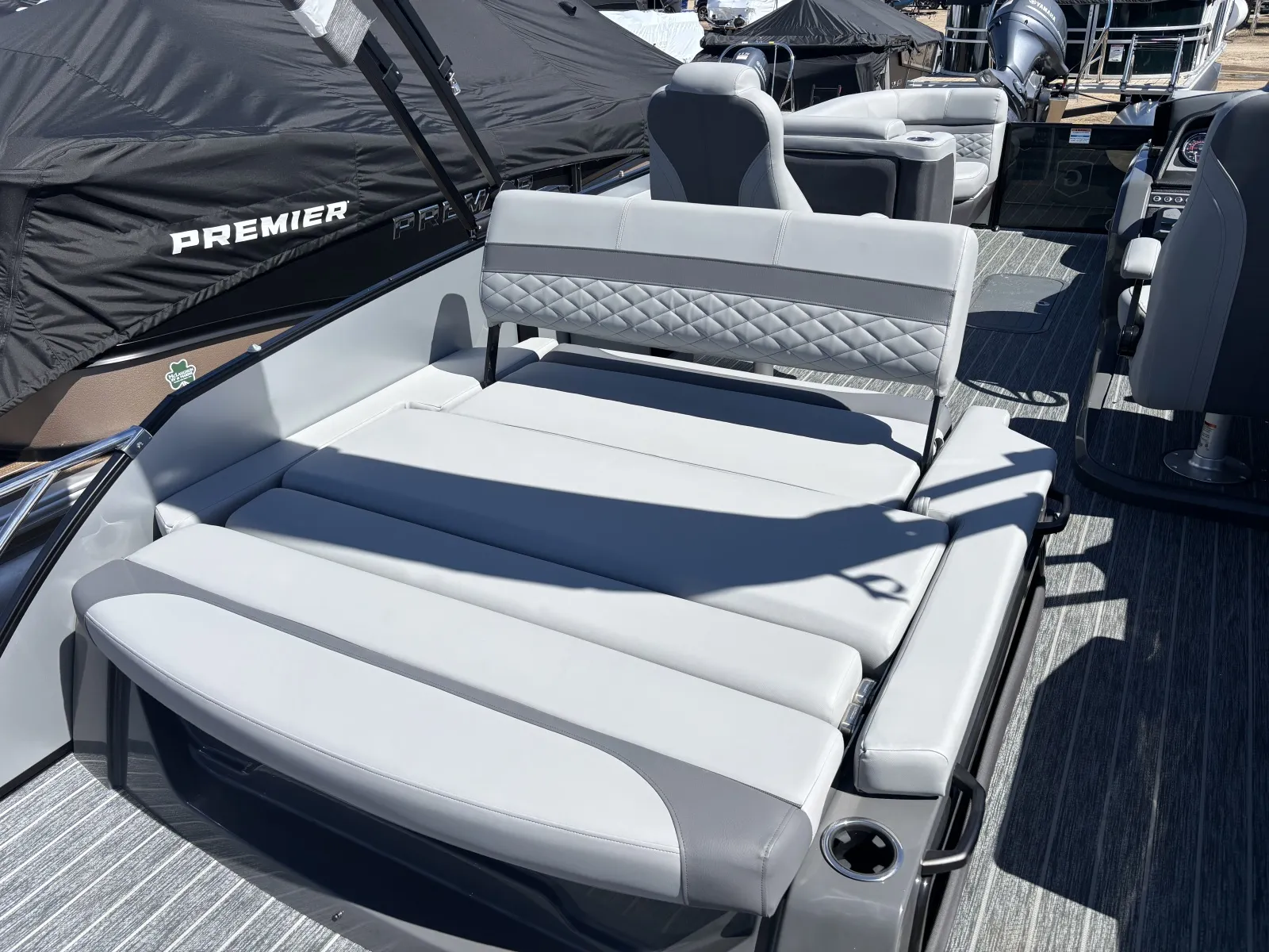 Silver 2026 GODFREY MONACO 235 SFLC TRIPLE 200HP BUNK TRAILER for sale in Fargo, ND