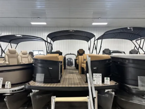 Black 2026 GODFREY MONACO 235 SBC 150HP BUNK TRAILER for sale in Fargo, ND