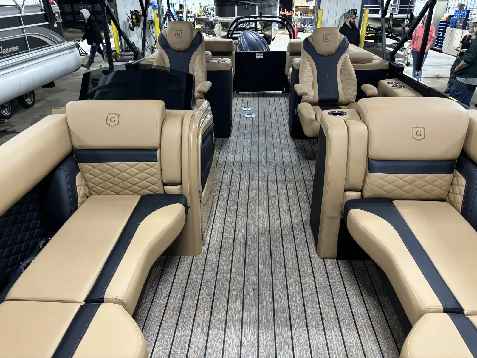 Photos of 2026 GODFREY MONACO 235 SBC 150HP BUNK TRAILER for sale in Fargo, ND at McLaughlin's RV and Marine - Fargo