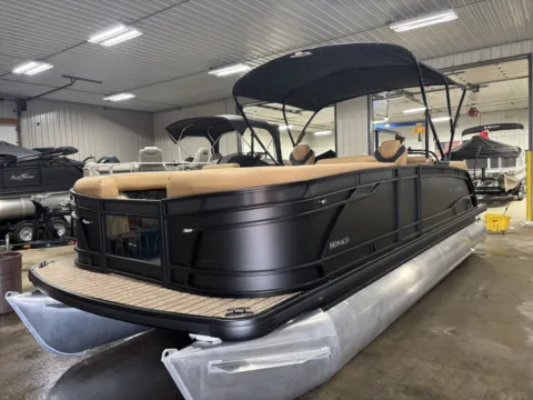 Black 2026 GODFREY MONACO 235 SBC 150HP BUNK TRAILER for sale in Fargo, ND