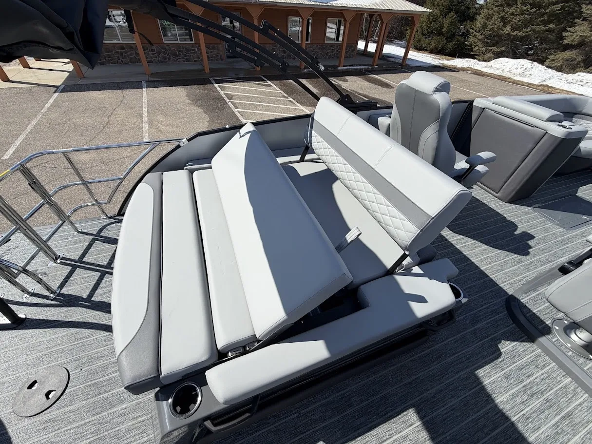 Gray 2026 GODFREY MONACO 235 SFLC TRIPLE 200HP BUNK TRAILER for sale in Fargo, ND