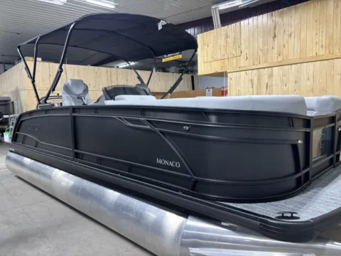 Black 2026 GODFREY MONACO 235 SFLC 150HP BUNK TRAILER for sale in Fargo, ND