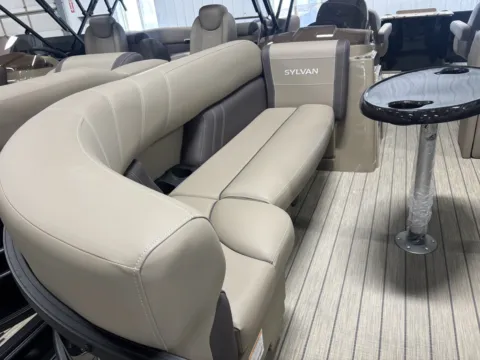 More photos of 2026 SYLVAN MIRAGE 822 PARTY FISH 115HP BUNK TRAILER at McLaughlin's RV and Marine - Fargo, ND