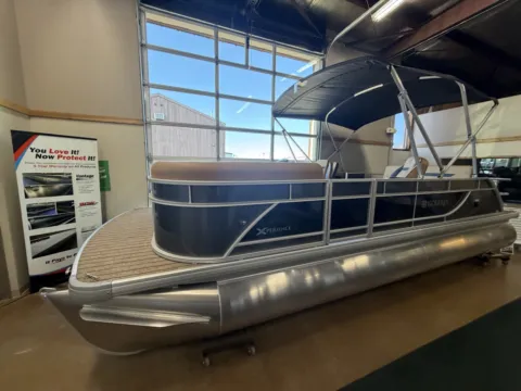 Another view of 2026 GODFREY XPERIENCE 2286 SFLX 115HP BUNK TRAILER for sale in Fargo, ND at McLaughlin's RV and Marine - Fargo