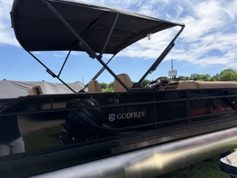 More photos of 2026 GODFREY XPERIENCE 2286 SFLX TRIPLE 200HP BUNK TRAILER at McLaughlin's RV and Marine - Fargo, ND