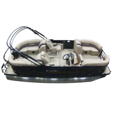 Black 2026 SYLVAN MIRAGE 822 LZ 115HP BUNK TRAILER for sale in Fargo, ND