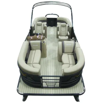 Photos of 2026 SYLVAN MIRAGE 822 LZ 115HP BUNK TRAILER for sale in Fargo, ND at McLaughlin's RV and Marine - Fargo