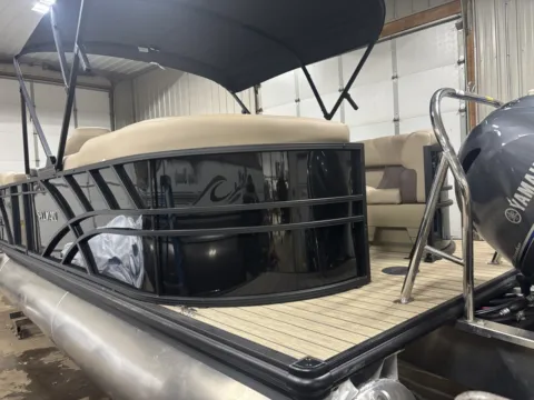 More photos of 2026 SYLVAN MIRAGE 822 LZ 115HP BUNK TRAILER at McLaughlin's RV & Marine - Detroit Lakes, MN