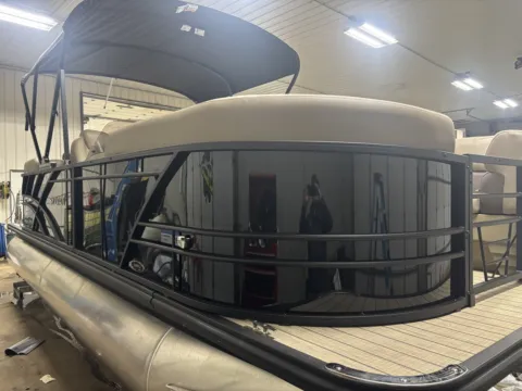 Another view of 2026 SYLVAN MIRAGE 822 LZ 115HP BUNK TRAILER for sale in Detroit Lakes, MN at McLaughlin's RV & Marine - Detroit Lakes