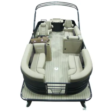 More photos of 2026 SYLVAN MIRAGE 820 PARTY FISH 90HP BUNK TRAILER at McLaughlin's RV and Marine - Fargo, ND