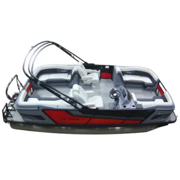 Another view of 2026 SYLVAN R SERIES R-22 LZ DH 115HP BUNK TRAILER for sale in Fargo, ND at McLaughlin's RV and Marine - Fargo