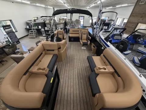 Black 2026 GODFREY XPERIENCE 2286 SFLX 150HP BUNK TRAILER for sale in Fargo, ND