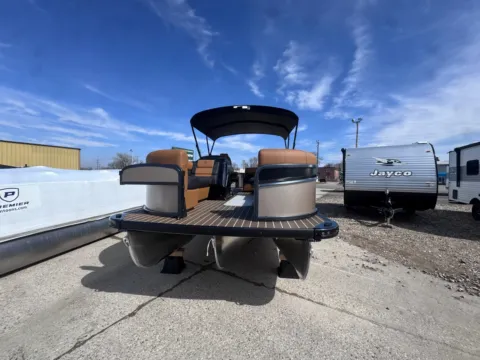 More photos of 2026 PREMIER SUNSATION 230 ANGLER PTX TRIPLE 200HP BUNK TRAILER at McLaughlin's RV and Marine - Fargo, ND